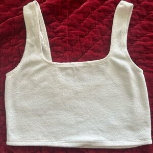 Reformation terry cloth two piece - top and pants